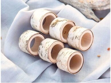 Napkins rings BIRCH