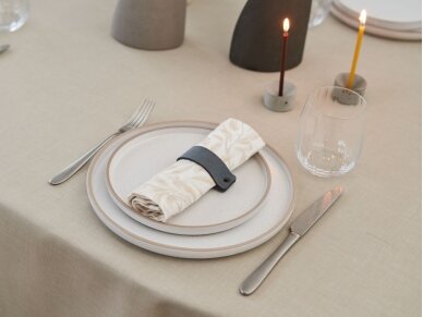 Napkins rings SINTIO, gray 2