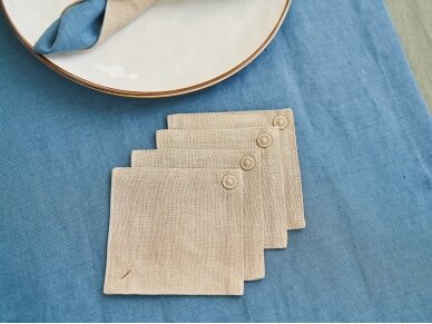 Napkin rings, linen 2