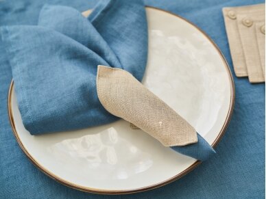 Napkin rings, linen 3