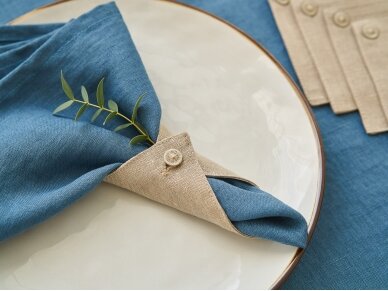 Napkin rings, linen